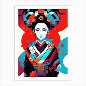 Geisha 93 Art Print