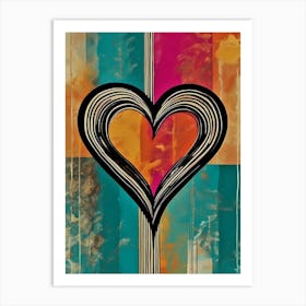Heart Infinity Art Print