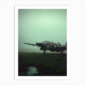 Foggy Morning 1 Art Print