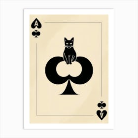 Ace Of Spades 5 Art Print