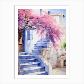 Greece Painting 4 Art Print