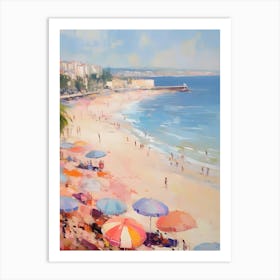 Sunny Day On The Beach Art Print