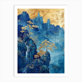 Chinese Landscape 6 Art Print