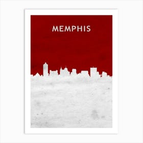 Memphis Tennessee Art Print