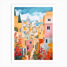 Nazareth Israel 3 Illustration Art Print