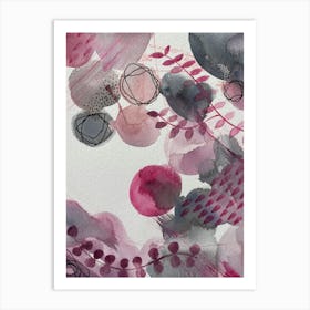 'Plum Blossom' Art Print