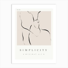 The new simple no 58 Art Print