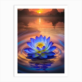 Lotus Flower 81 Art Print