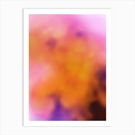 Aura Gradient Art Print