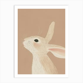 Rabbit, Nursery Wall Art for Kids Art Print