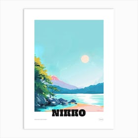 Nikko Japan 3 Colourful Travel Poster Art Print