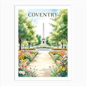 Coventry Retro Vintage Travel V 04 Poster