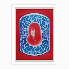 13th Floor Elevators, Wes Wilson Art Print