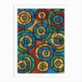 Spirals 3 Art Print