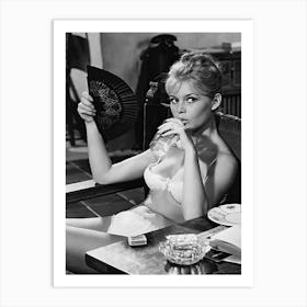 Brigitte Bardot Bikini Art Print