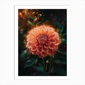 Dahlia 1 Art Print