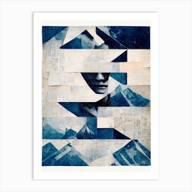 Blue Mood Art Print