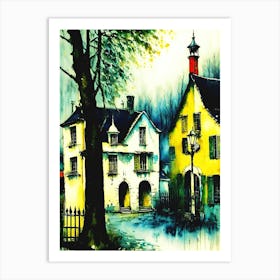 Street Scene Art Print