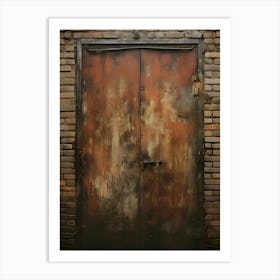 Distressed Brick 6 Art Print