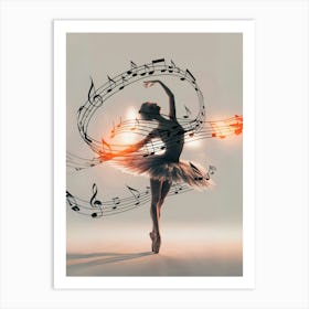 Ballet Dancer Art Print