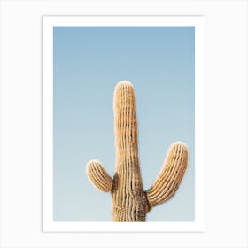 Classic Saguaro Cactus Art Print