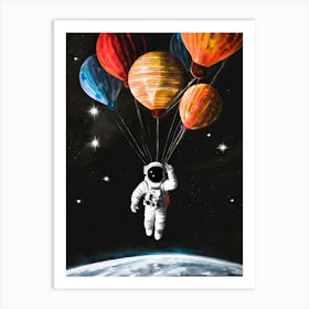 Astronaut Art Print