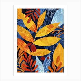 Autumn Leaves 52 Art Print