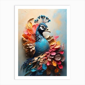 Peacock 21 Art Print