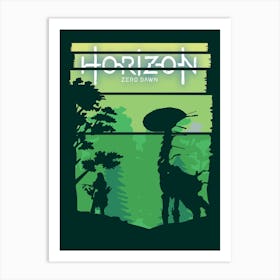 Horizon Zero Dawn 1 Art Print