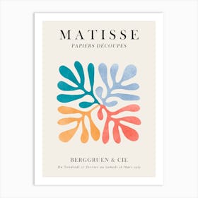 Floral matisse 15 Art Print