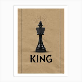 King Pieces Art Print