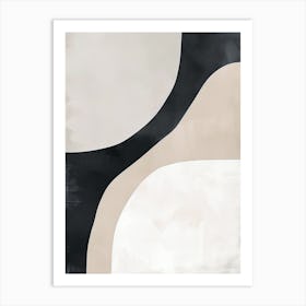 Dusk In Motion Minimalist Style Art Print