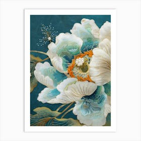 Chinese Flower Painting 111 Art Print