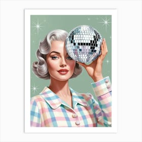 Disco Ball 31 Art Print