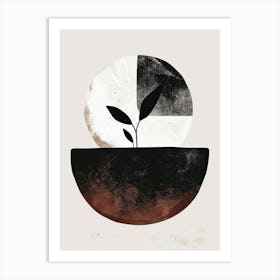 Lule Stone Park Bauhaus Minimalist Art Print