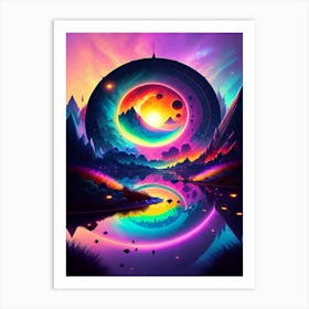 Celestial Aura Art Print