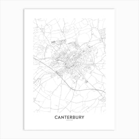 Canterbury Art Print