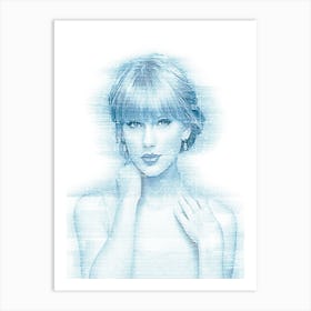 Taylor Swift 2 Art Print