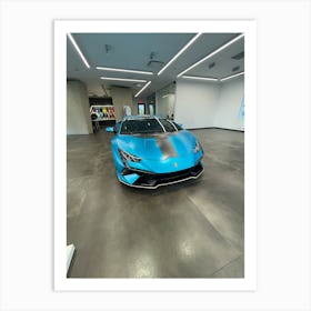 Lamborghini Huracan 3 Art Print