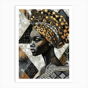 African Woman 80 Art Print