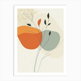 Abstract Flower 65 Art Print