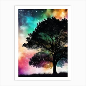 Tree In The Sky 11 Art Print