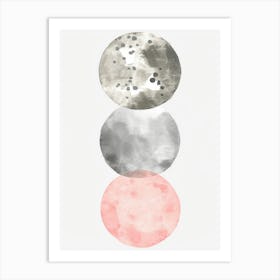 Moons 1 Art Print