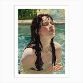 'The Pool' Art Print