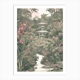 Jungle Oasis Art Print