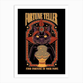 Fortune Teller Art Print