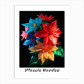 Bright Inflatable Flowers Poster Poinsettia 2 Art Print