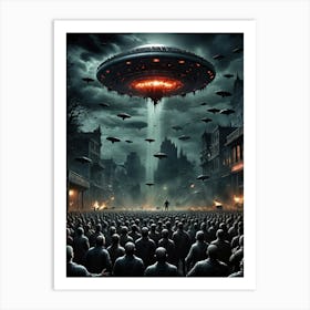 Alien Invasion 7 Art Print