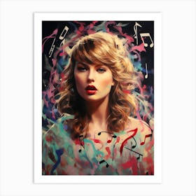 Taylor Swift (2) Art Print