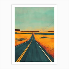 Road To Nowhere Art Print